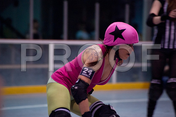 Slammers Vs Crimes Roller Derby