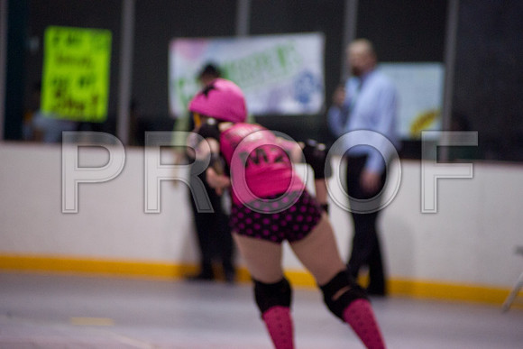 Slammers Vs Crimes Roller Derby