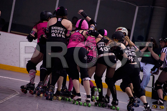 Slammers Vs Crimes Roller Derby