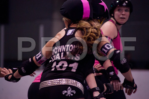 Slammers Vs Crimes Roller Derby