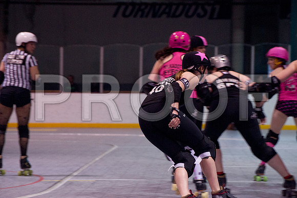 Slammers Vs Crimes Roller Derby