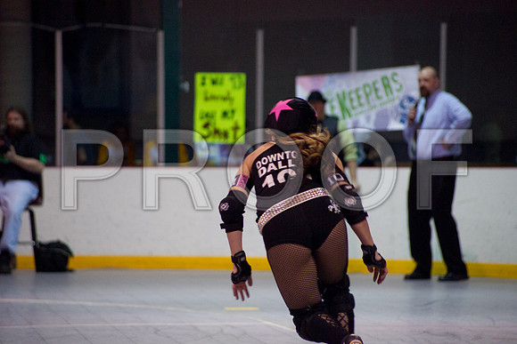 Slammers Vs Crimes Roller Derby
