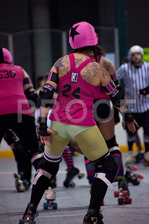 Slammers Vs Crimes Roller Derby