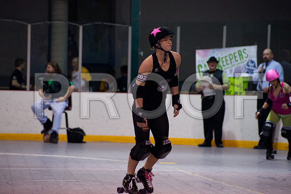 Slammers Vs Crimes Roller Derby