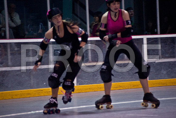 Slammers Vs Crimes Roller Derby