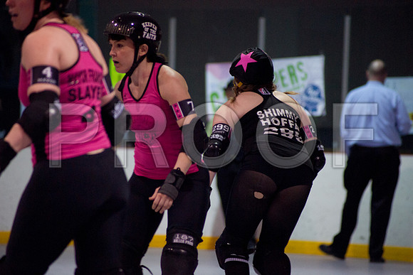 Slammers Vs Crimes Roller Derby