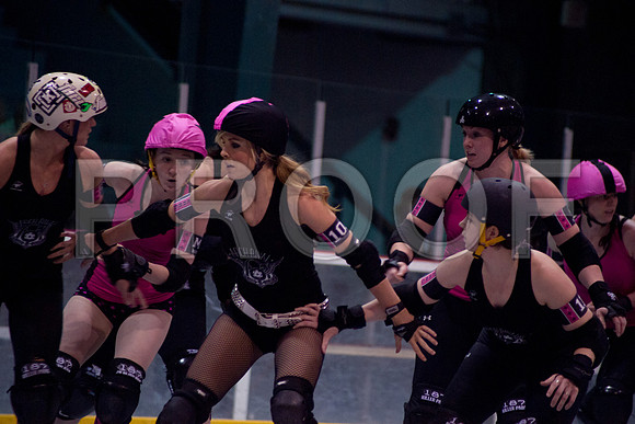 Slammers Vs Crimes Roller Derby