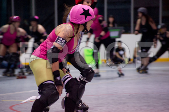 Slammers Vs Crimes Roller Derby
