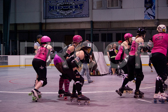 Slammers Vs Crimes Roller Derby