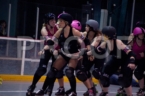 Slammers Vs Crimes Roller Derby
