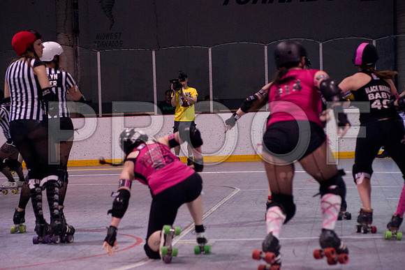 Slammers Vs Crimes Roller Derby