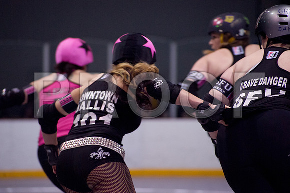 Slammers Vs Crimes Roller Derby