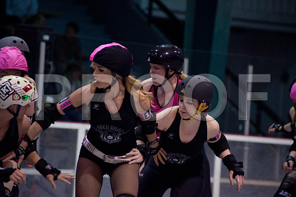 Slammers Vs Crimes Roller Derby