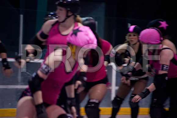 Slammers Vs Crimes Roller Derby