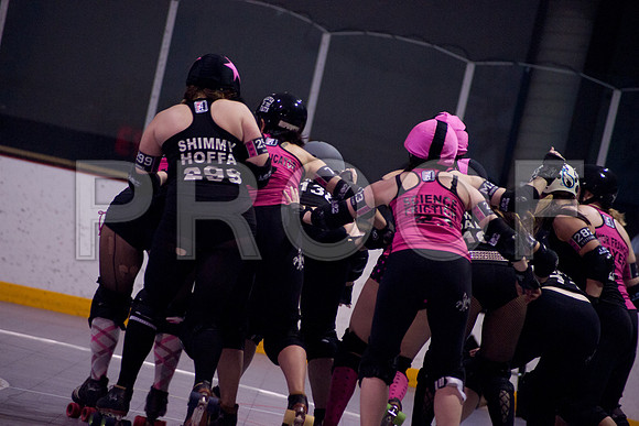 Slammers Vs Crimes Roller Derby