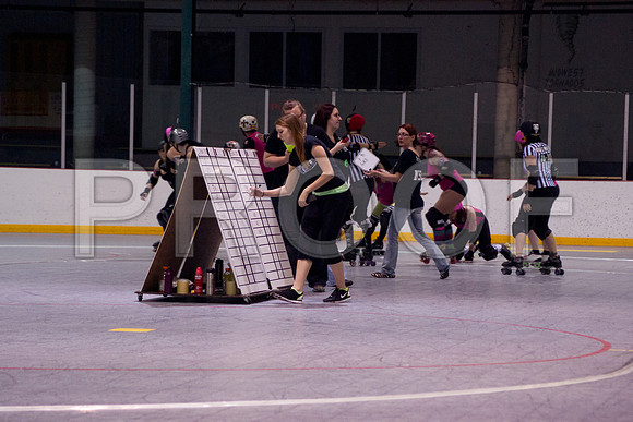 Slammers Vs Crimes Roller Derby