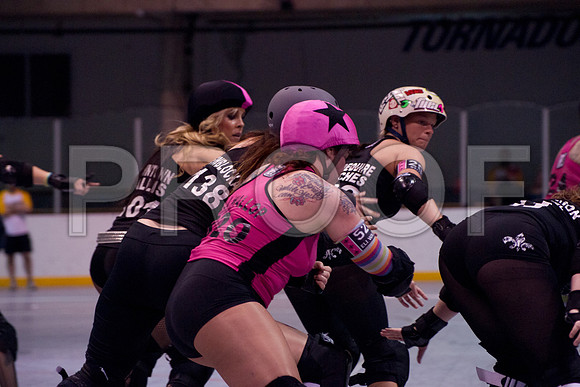 Slammers Vs Crimes Roller Derby
