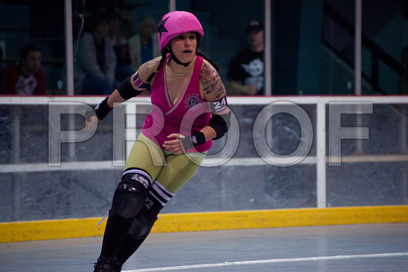 Slammers Vs Crimes Roller Derby