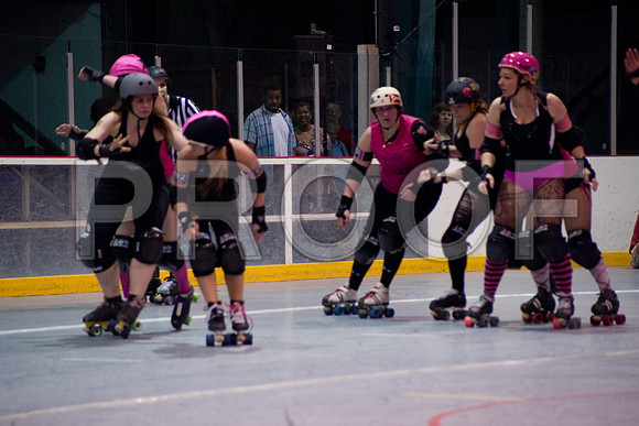 Slammers Vs Crimes Roller Derby