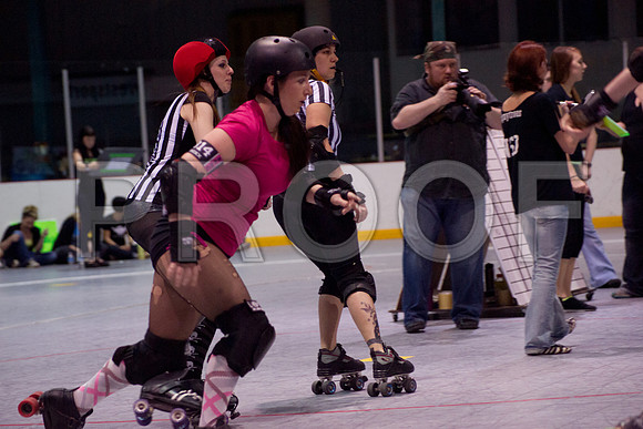 Slammers Vs Crimes Roller Derby