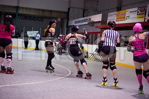 Slammers Vs Crimes Roller Derby