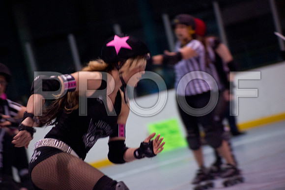 Slammers Vs Crimes Roller Derby