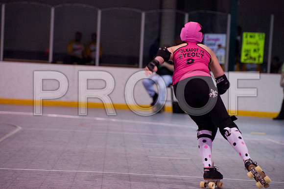 Slammers Vs Crimes Roller Derby