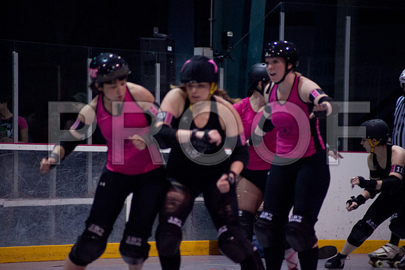 Slammers Vs Crimes Roller Derby