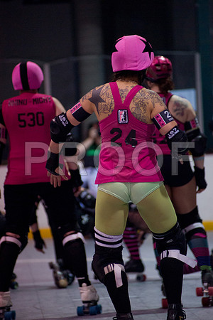 Slammers Vs Crimes Roller Derby