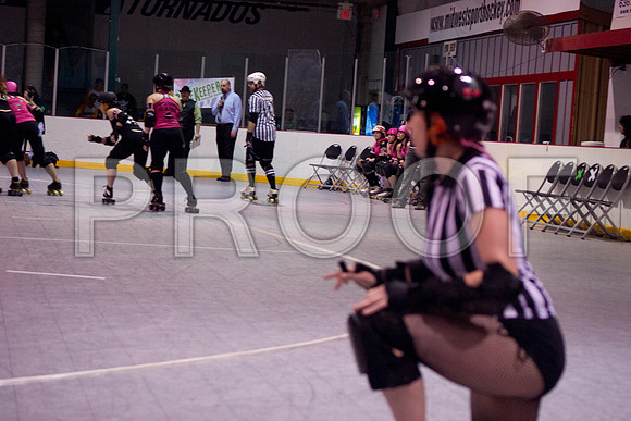 Slammers Vs Crimes Roller Derby