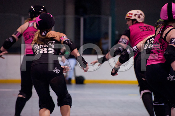 Slammers Vs Crimes Roller Derby