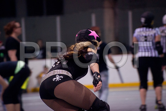 Slammers Vs Crimes Roller Derby