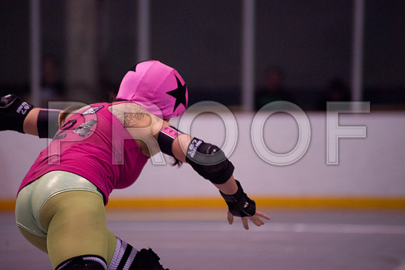 Slammers Vs Crimes Roller Derby