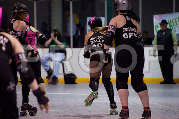 Slammers Vs Crimes Roller Derby