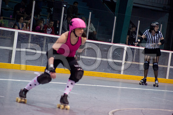 Slammers Vs Crimes Roller Derby