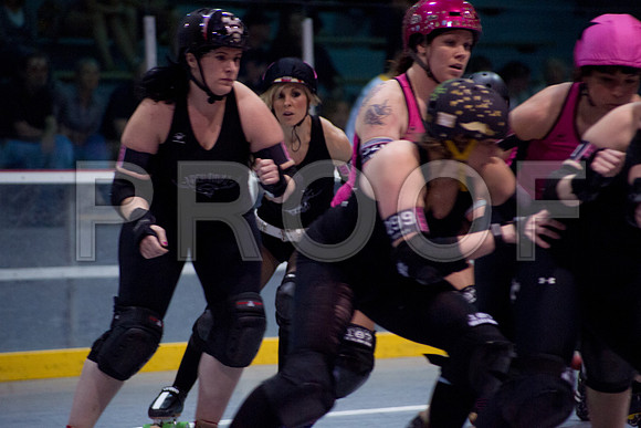 Slammers Vs Crimes Roller Derby